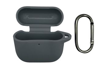 Чохол для AirPods 4 Case (з карабіном), Dark grey - фото 2