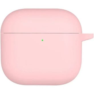 Чохол Silicone case Full AirPods 4 Light Pink - фото 1 Чохол Silicone case Full AirPods 4 Light Pink - фото 1