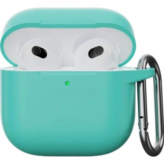 Чохол для AirPods 4 Case (з карабіном), Mint Green - фото 1