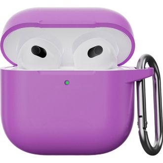 Чохол для AirPods 4 Case (з карабіном), Purple - фото 1