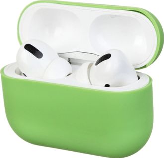 Чехол Airpods Pro silicone case grass green - фото 1