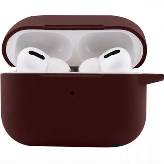 Чехол AirPods Pro2 Case (с карабином), Marsala - фото 1