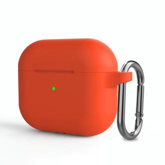 Чохол AirPods Pro2 Case (з карабіном), Orange - фото 1