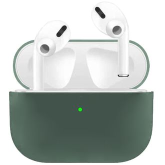 Чехол для AirPods PRO2 Silicone case Full /green/ - фото 1