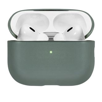 Чохол Native Union (RE) Classic Case Slate Green for Airpods Pro 2nd Gen (APPRO2-LTHR-GRN) - фото 2