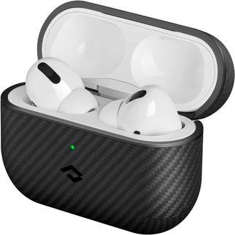 Чохол Pitaka MagEZ Case Twill Black/Grey for Airpods Pro 2nd Gen (APM7001) - фото 2 Чохол Pitaka MagEZ Case Twill Black/Grey for Airpods Pro 2nd Gen (APM7001) - фото 2