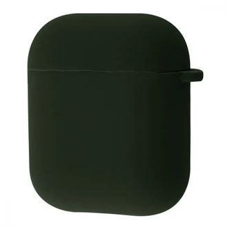 Чохол Silicone case Full AirPods 1/2 pine green - фото 1