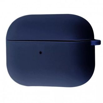 Чехол Silicone case Full AirPods Pro midnight blue - фото 1