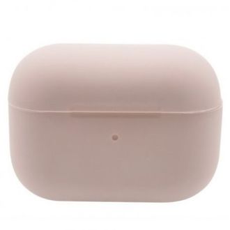 Чохол Silicone case Full AirPods Pro pinck sand - фото 1
