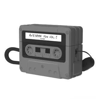 Чохол Elago Cassette Tape Case Black for Airpods Pro 2nd Gen (EAPP2TAPE-BK+STR-BK) - фото 1 Чохол Elago Cassette Tape Case Black for Airpods Pro 2nd Gen (EAPP2TAPE-BK+STR-BK) - фото 1