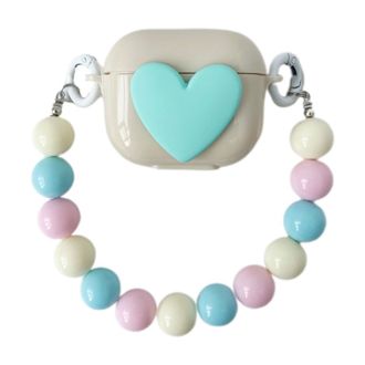 Чохол Moments Lovely для AirPods 3 Biege/Sea Blue - фото 1 Чохол Moments Lovely для AirPods 3 Biege/Sea Blue - фото 1