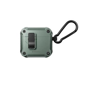 Чохол Switcheasy Rugged Shield Case for AirPods 4 Satin Green (SAPAP4345SG24) - фото 1 Чохол Switcheasy Rugged Shield Case for AirPods 4 Satin Green (SAPAP4345SG24) - фото 1