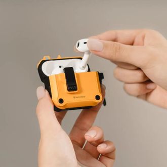 Чохол Switcheasy Rugged Shield Case for AirPods 4 Yellow (SAPAP4345YL24) - фото 3 Чохол Switcheasy Rugged Shield Case for AirPods 4 Yellow (SAPAP4345YL24) - фото 3