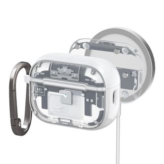 Чохол Spigen Ultra Hybrid Zero One AirPods Pro 2 (white) - фото 2 Чохол Spigen Ultra Hybrid Zero One AirPods Pro 2 (white) - фото 2