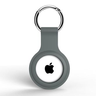 Чохол для AirTag Silicone Key Ring, Advanced Ash - фото 1
