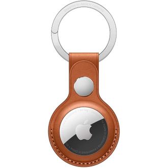 Чохол для AirTag Leather Key Ring, Dune - фото 1