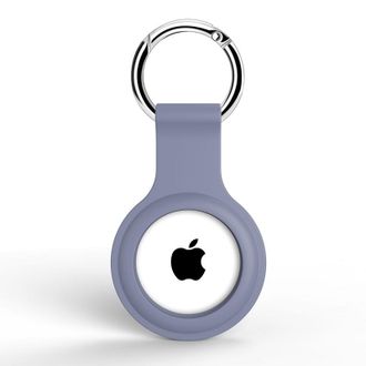 Чохол для AirTag Silicone Key Ring, Lavander - фото 1 Чохол для AirTag Silicone Key Ring, Lavander - фото 1