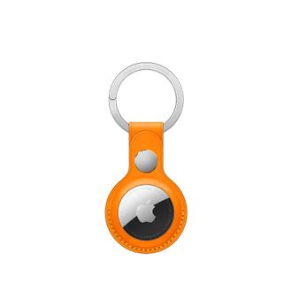 Чохол для AirTag Leather Key Ring, Orange - фото 1 Чохол для AirTag Leather Key Ring, Orange - фото 1