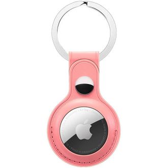 Чохол для AirTag Leather Key Ring, Pink Sand - фото 1 Чохол для AirTag Leather Key Ring, Pink Sand - фото 1