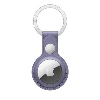 Чохол для AirTag Leather Key Ring, Purple - фото 1 Чохол для AirTag Leather Key Ring, Purple - фото 1
