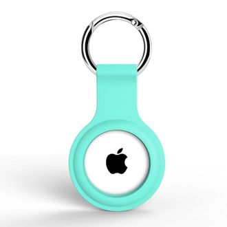 Чохол для AirTag Silicone Key Ring, Mint Green - фото 1