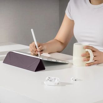 Чохол-книжка Switcheasy Facet for 2022 iPad 10 & 2025 iPad A16 Merlot (MPD210204ML25) - фото 3 Чохол-книжка Switcheasy Facet for 2022 iPad 10 & 2025 iPad A16 Merlot (MPD210204ML25) - фото 3
