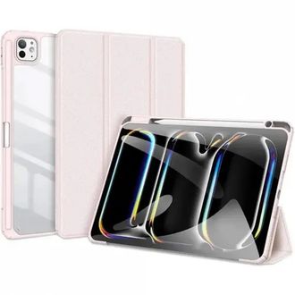 Чохол Dux Ducis Toby Series iPad Pro 11" (2024) (With Apple Pencil Holder) pink - фото 1