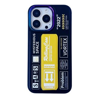 Чехол Rolling Case (iPhone 14 Pro, Yellow) - фото 1
