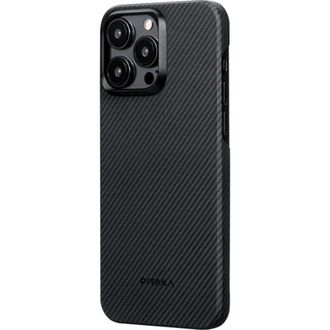 Чохол Pitaka MagEZ Case 4 Twill 600D Black/Grey for iPhone 15 Pro Max (KI1501PMA) - фото 2