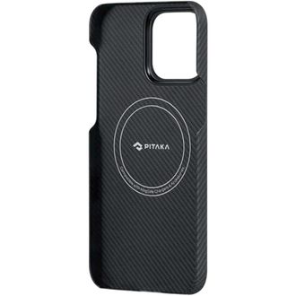 Чохол Pitaka MagEZ Case 4 Twill 600D Black/Grey for iPhone 15 Pro Max (KI1501PMA) - фото 3