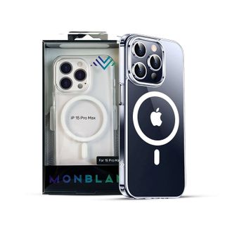 Чехол Monblan для iPhone 15 Pro Max [MMC15PM] Magnetic Crystal Series (Transparent) - фото 2