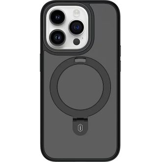 Чехол WIWU для iPhone 15 Pro ZMM-010 Magnetic Stand Series (Black) - фото 1 Чехол WIWU для iPhone 15 Pro ZMM-010 Magnetic Stand Series (Black) - фото 1