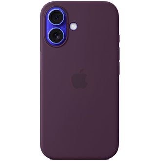 Чехол Silicone Case with MagSafe iPhone 16 plus Plum copi - фото 1 Чехол Silicone Case with MagSafe iPhone 16 plus Plum copi - фото 1