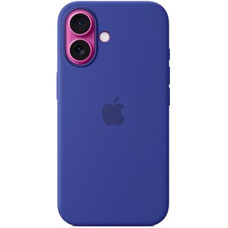 Чехол Silicone Case with MagSafe iPhone 16 plus Ultramarine copi - фото 1