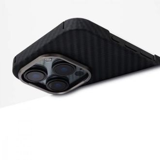 Чохол Proove Carbon Slim with Magnetic Ring iPhone 16 Pro Max (onyx) (PCCSIP16PM60) - фото 3