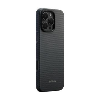 Чохол Pitaka Summa UltraGuard Case Classic Twill 600D Black/Grey for iPhone 16 Pro Max (KI1603PMPA) - фото 2