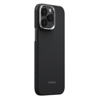 Чохол Pitaka Ultra-Slim Case Classic Twill 600D Black/Grey PitaTap for iPhone 16 Pro (KI1602PA) - фото 2 Чохол Pitaka Ultra-Slim Case Classic Twill 600D Black/Grey PitaTap for iPhone 16 Pro (KI1602PA) - фото 2
