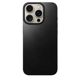 Чохол Nomad Magnetic Leather Black Horween for iPhone 16 Pro (NM01364085) - фото 1