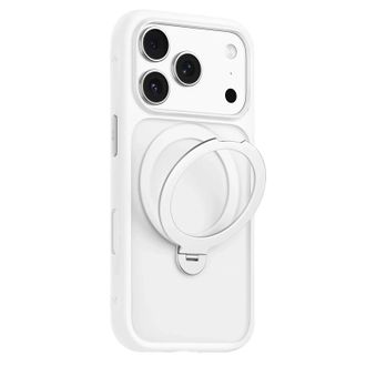 Чехол Blueo для iPhone 17 Pro Max/ 18 Pro Max BL037 Skin Friendly 360 Rotatable Stand with Magnetic Series (White) - фото 1 Чехол Blueo для iPhone 17 Pro Max/ 18 Pro Max BL037 Skin Friendly 360 Rotatable Stand with Magnetic Series (White) - фото 1