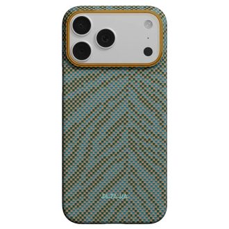 Чохол Pitaka Edge Ultra-Slim Breath of Veins Dive Green for iPhone 17 Pro Max (BV1703PM) - фото 1 Чохол Pitaka Edge Ultra-Slim Breath of Veins Dive Green for iPhone 17 Pro Max (BV1703PM) - фото 1