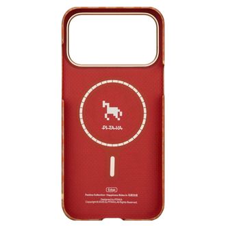 Чохол Pitaka Edge Ultra-Slim Case Happiness Rides Amber for iPhone 17 Pro Max (HR1701PM) - фото 3