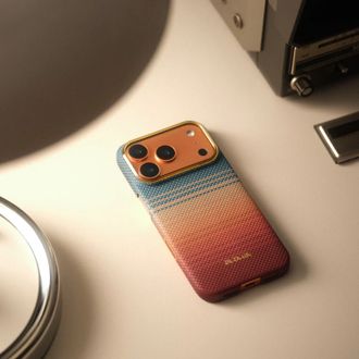 Чехол Pitaka Edge Ultra-Slim Case California Dream-01 for iPhone 17 Pro Max (SCD1701PM) - фото 4