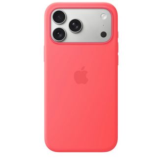 Чехол Silicone Case with MagSafe + Button iPhone 18 Pro Max Bright Guava Pink - фото 1 Чехол Silicone Case with MagSafe + Button iPhone 18 Pro Max Bright Guava Pink - фото 1
