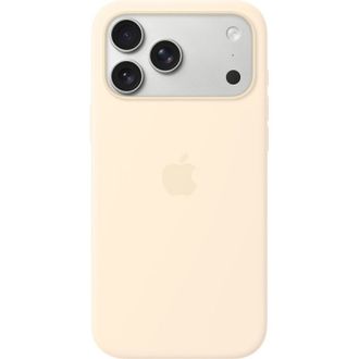 Чехол Silicone Case with MagSafe + Button iPhone 18 Pro Vanilla - фото 1