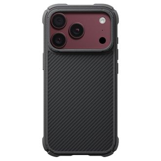 Чехол Pitaka Cairn Military Grade Protective Twill Black/Grey for iPhone 18 Pro Max/17 Pro Max (KI1801CPM2) - фото 1
