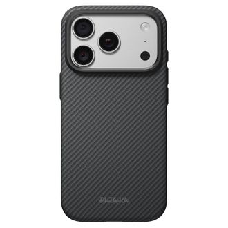 Чехол Pitaka Summa Supreme Craft Twill Black/Grey for iPhone 18 Pro/17 Pro (KI1801SP) - фото 1