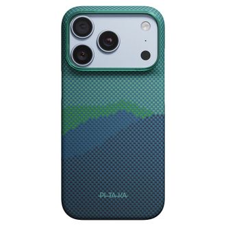 Чехол Pitaka Edge Ultra-Slim Over The Horizon Summer Noon-02 for iPhone 18 Pro/17 Pro (KI1809P) - фото 1 Чехол Pitaka Edge Ultra-Slim Over The Horizon Summer Noon-02 for iPhone 18 Pro/17 Pro (KI1809P) - фото 1