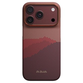 Чехол Pitaka Edge Ultra-Slim Over The Horizon Autumn Dusk-03 for iPhone 18 Pro/17 Pro (KI1810P) - фото 1 Чехол Pitaka Edge Ultra-Slim Over The Horizon Autumn Dusk-03 for iPhone 18 Pro/17 Pro (KI1810P) - фото 1
