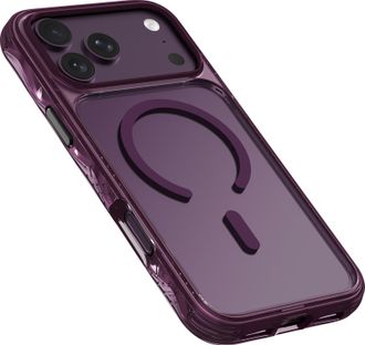 Чехол LAUT CRYSTAL MATTER X for iPhone 18 Pro with MagSafe - Plum Crystal (L_IP26B_CMX_PU) - фото 2