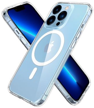 Чехол GSP Ultra Hybrid Series with MagSafe for iPhone 13 Pro (Crystal White) - фото 2 Чехол GSP Ultra Hybrid Series with MagSafe for iPhone 13 Pro (Crystal White) - фото 2